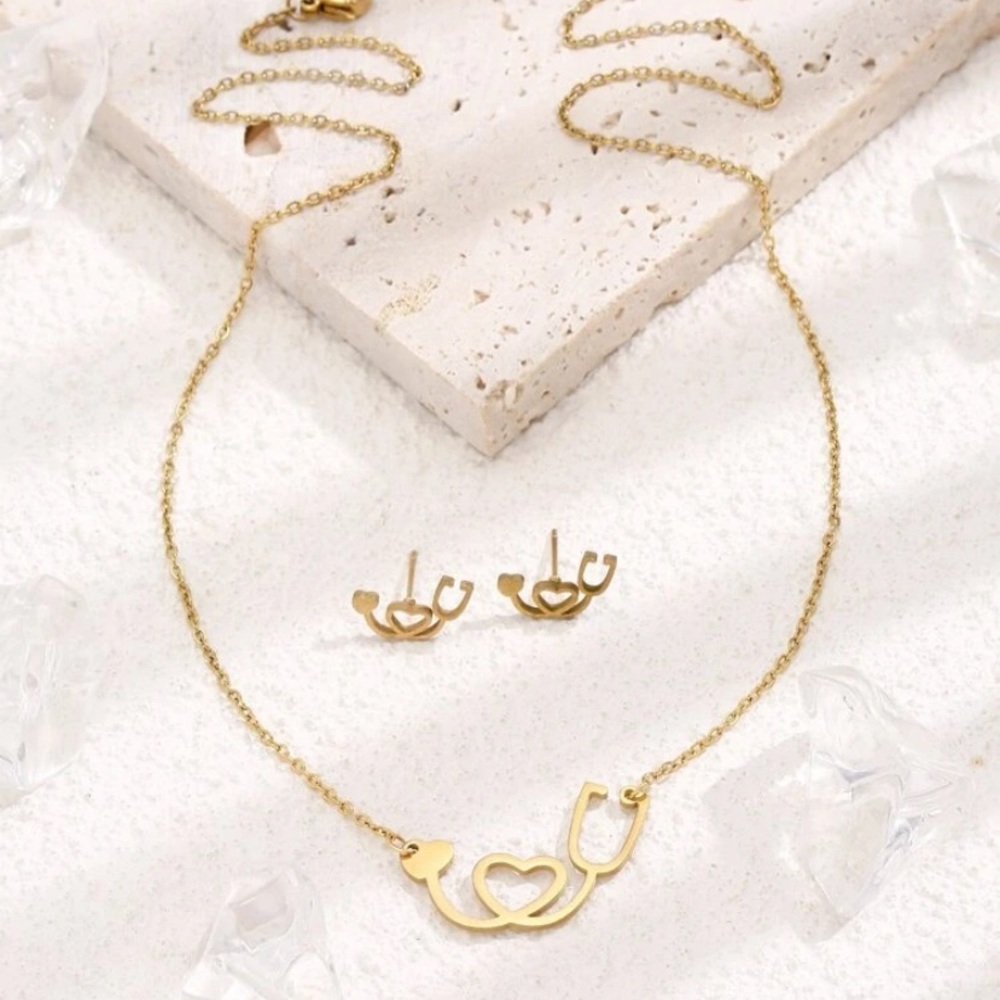 3piece 18K gold